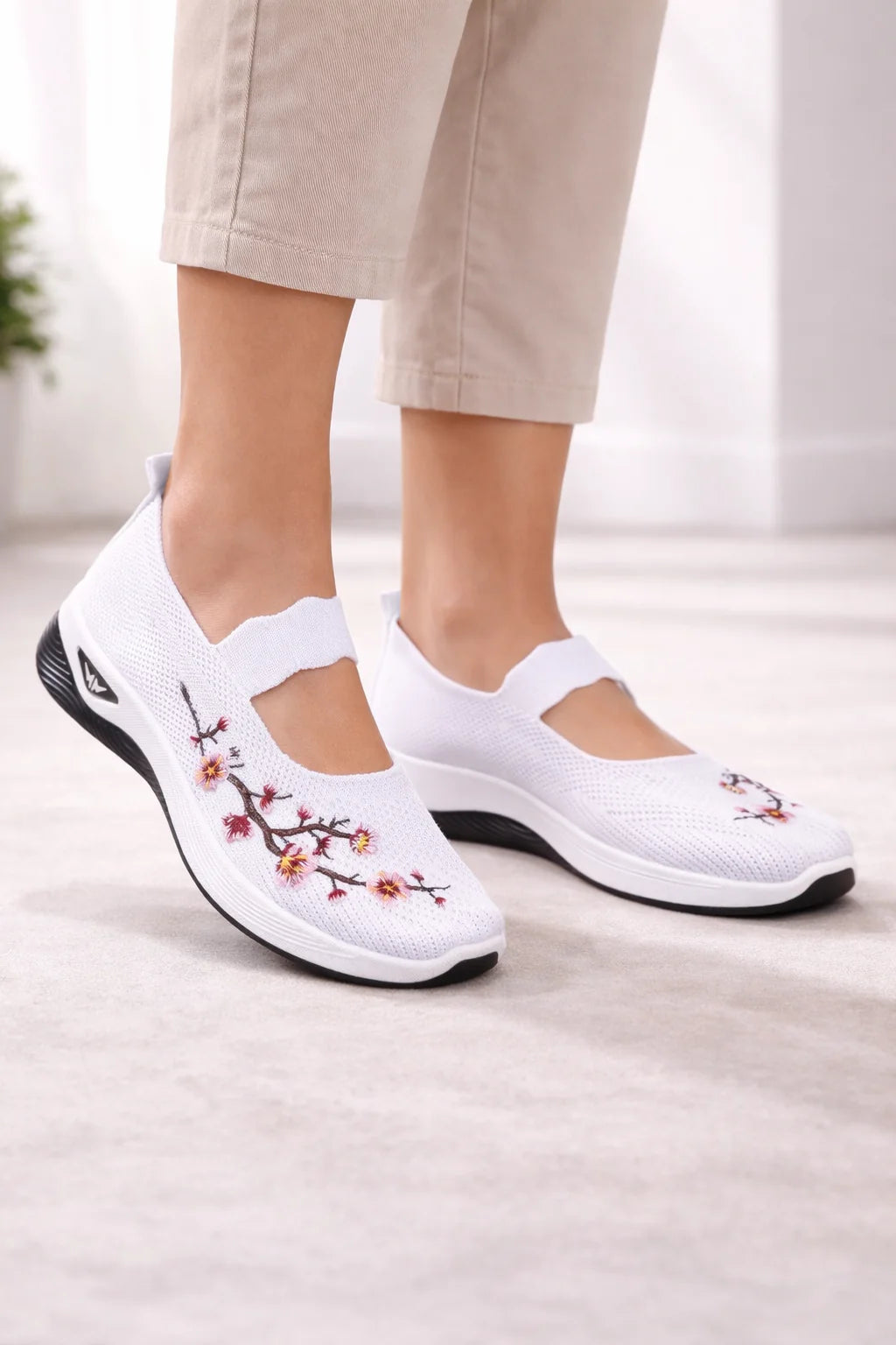 SerenaBloom™ | Zapatos de Confort Floral