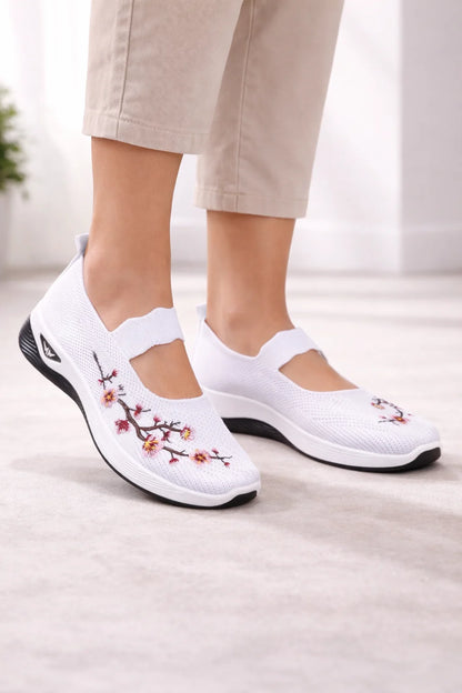 SerenaBloom™ | Zapatos de Confort Floral