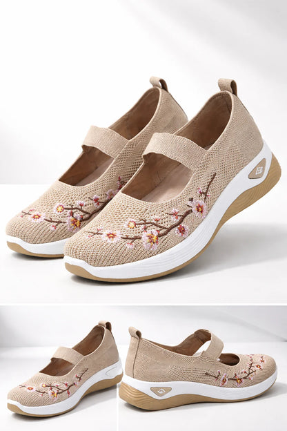 SerenaBloom™ | Zapatos de Confort Floral