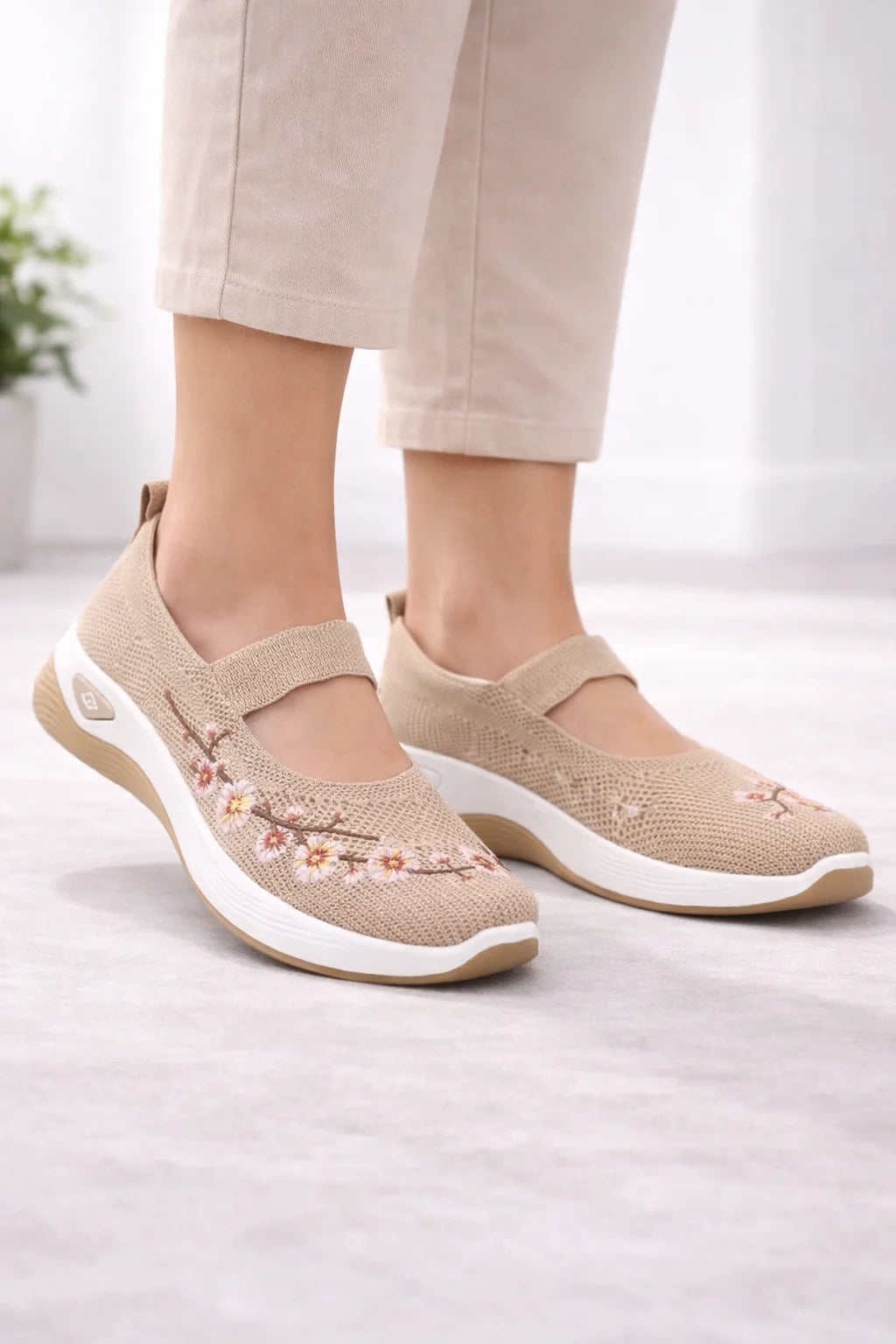 SerenaBloom™ | Zapatos de Confort Floral