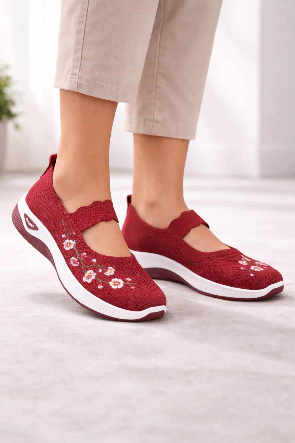 SerenaBloom™ | Zapatos de Confort Floral