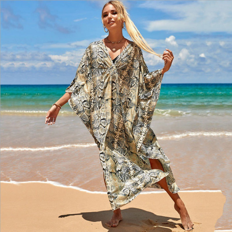 IslaBoho™ | Caftán Maxi de Playa