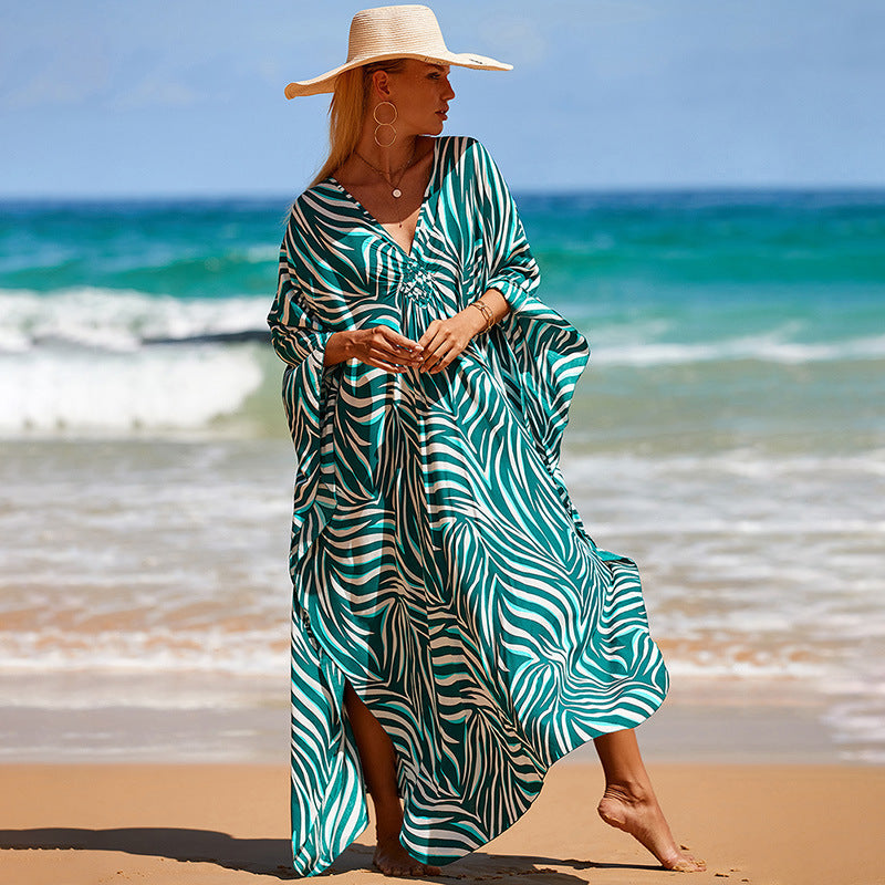 IslaBoho™ | Caftán Maxi de Playa