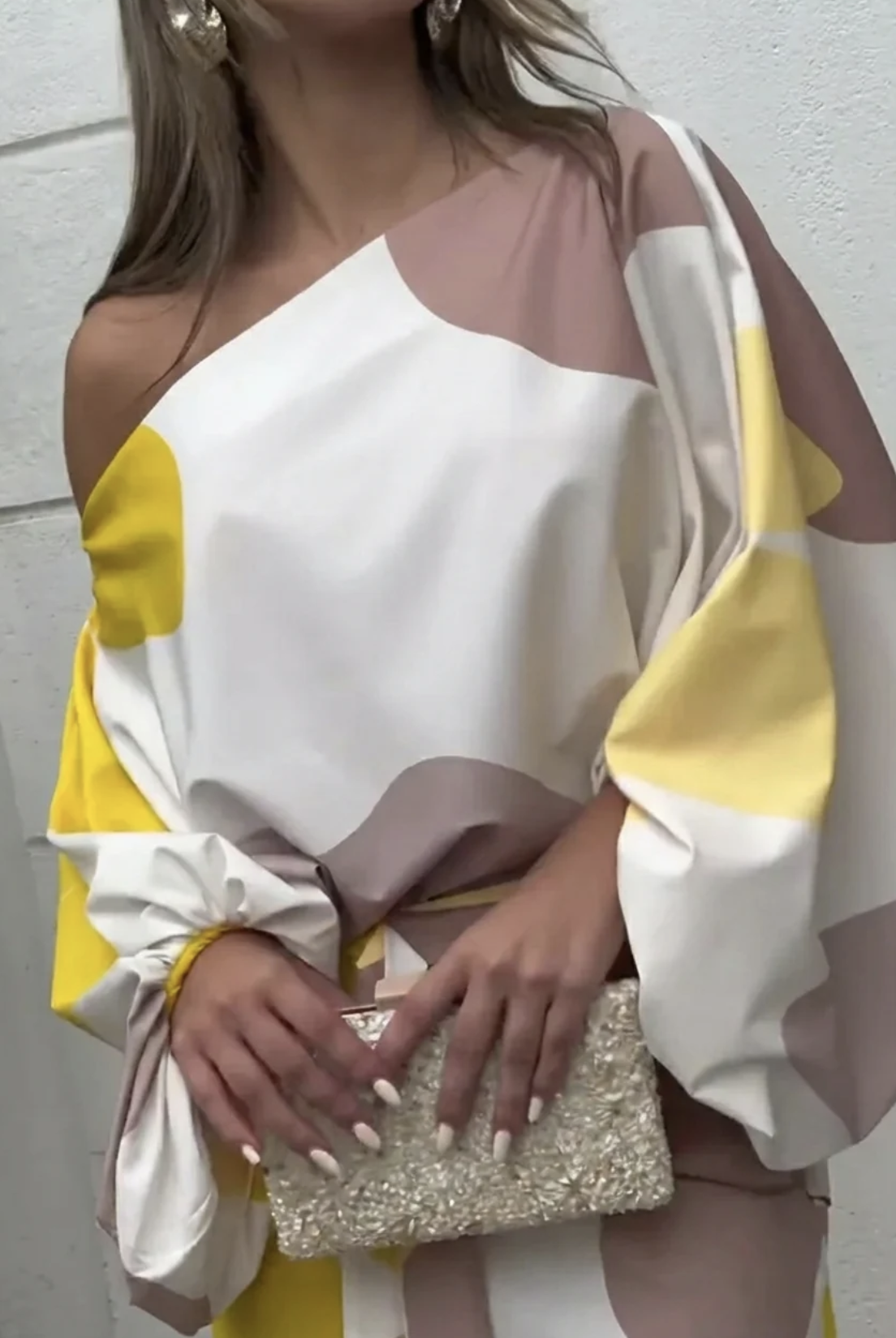 ValeriaFlecos™ | Conjunto Asimétrico Estampado con Flecos